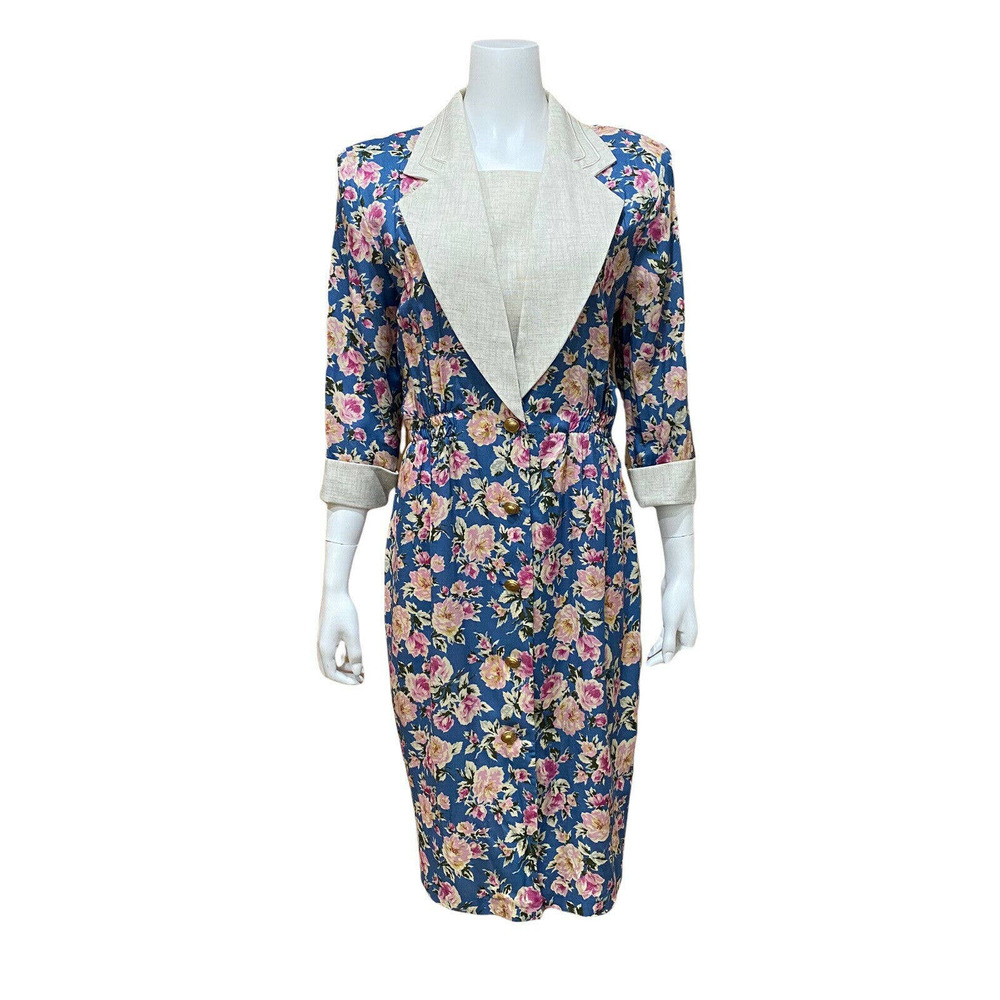 Vintage Floral Dress size 12